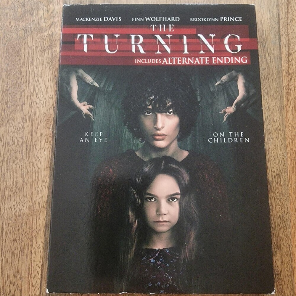 The Turning DVD Mackenzie Davis Finn Wolfhard Horror Movie PG-13 New Sealed
